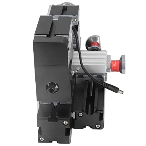 12VDC 60W 12000RPM High Power Micro Lathe Machine Metal Rotating Lathe with Drill Chuck