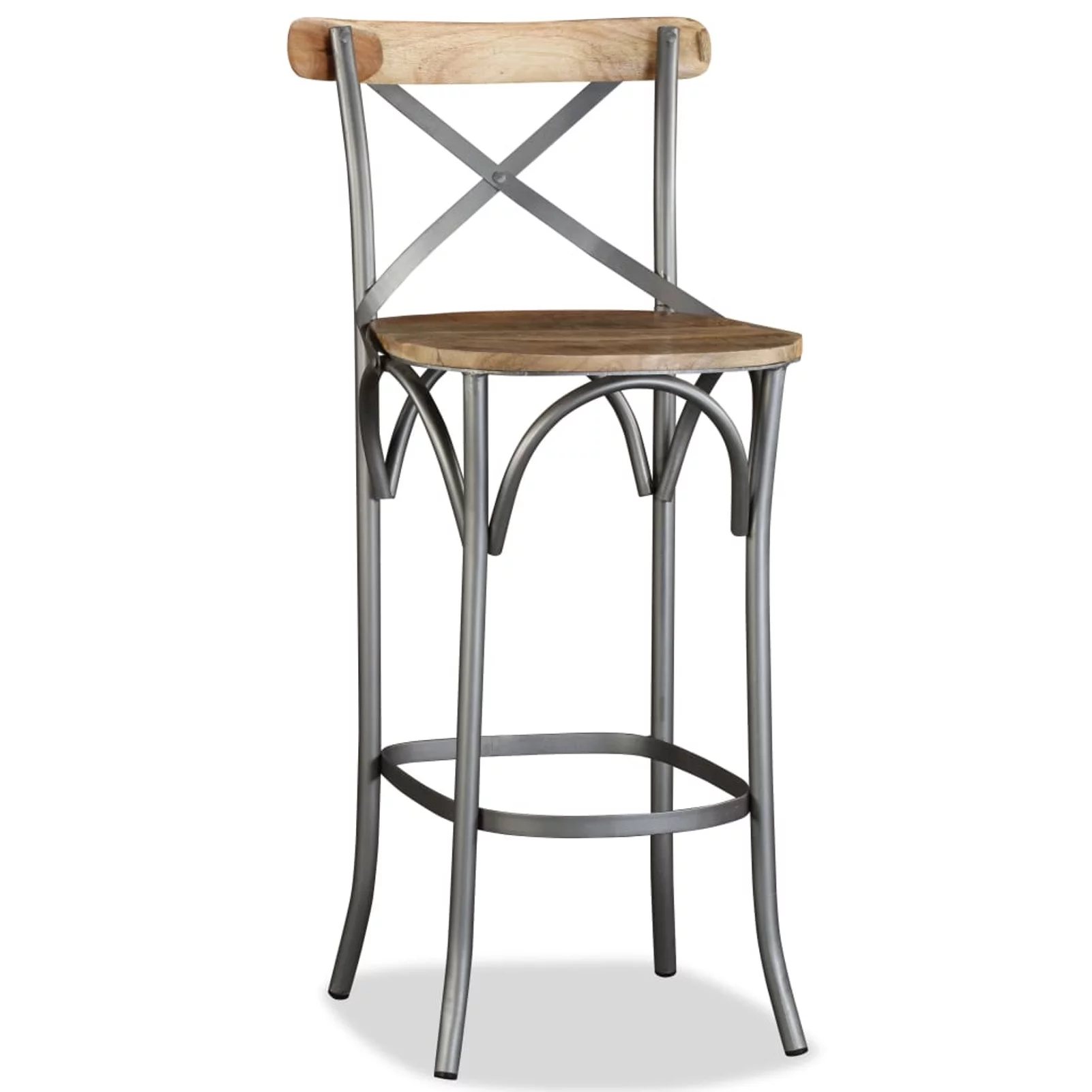 Irfora Bar Stool Solid Mango Wood