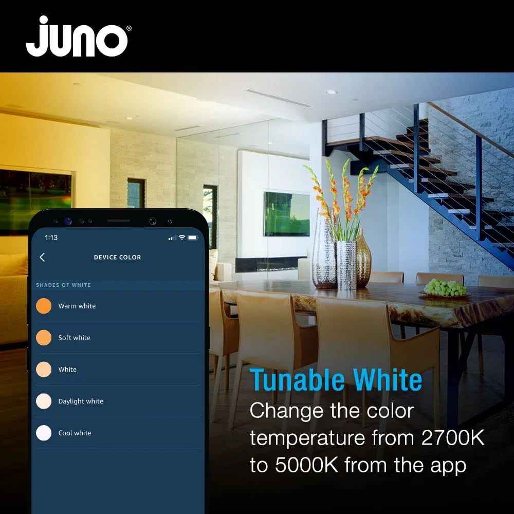 Juno Lighting Wf4c Rd Tuwh Mw M6 Wafer 4