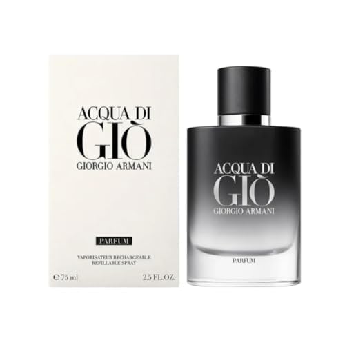 Armani Acqua Di Gio Parfum Spray for Men, 2.5 Ounce