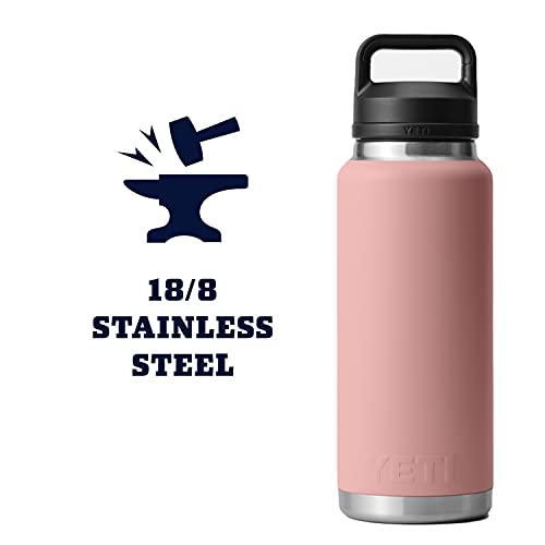 YETI Rambler 36 oz Bottle, Vacuum Insulated, Leakproof, Stainless Steel with Chug Cap