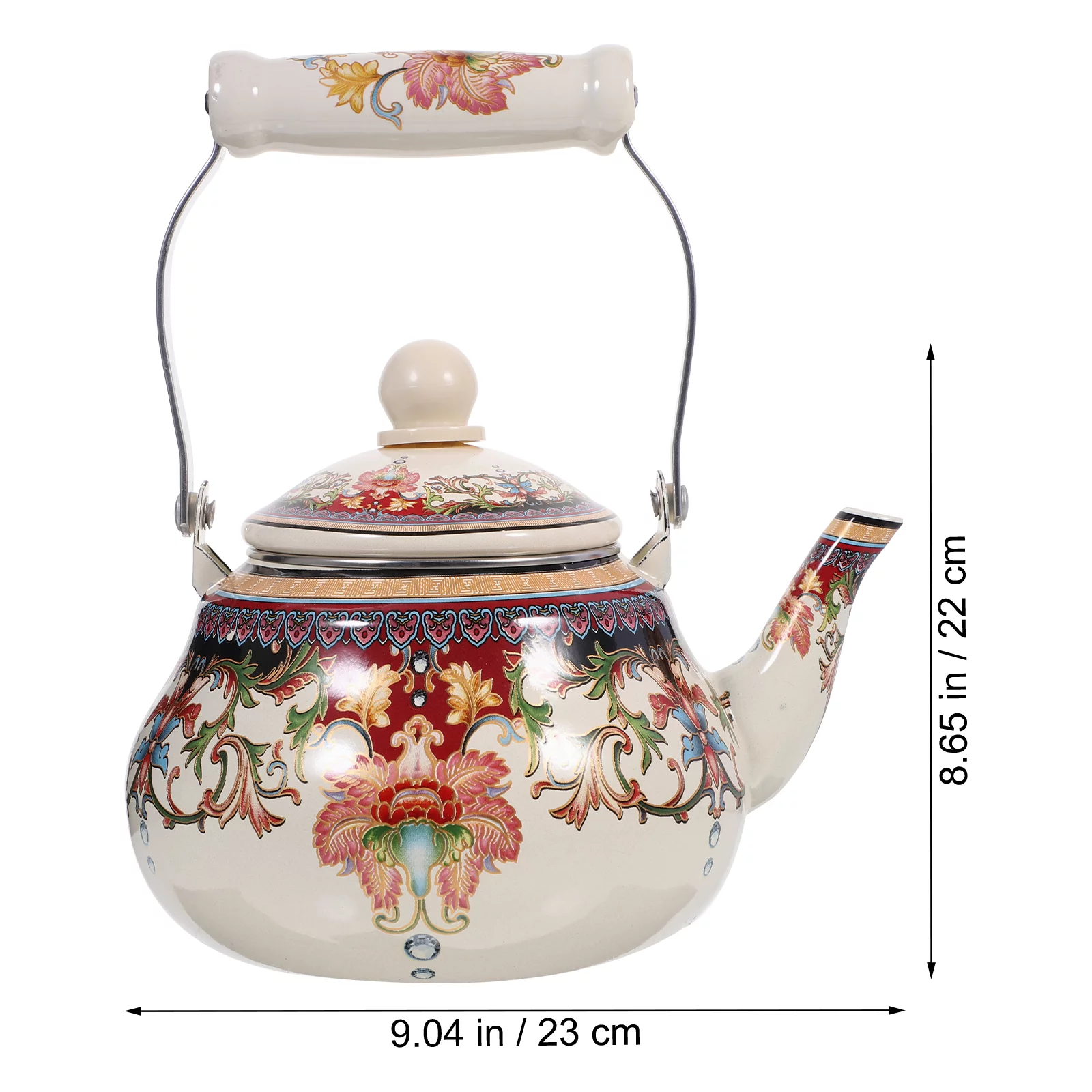 Enamel Tea Kettle Gas Stove Teakettle Thickened Water Kettle Heating Water Kettle