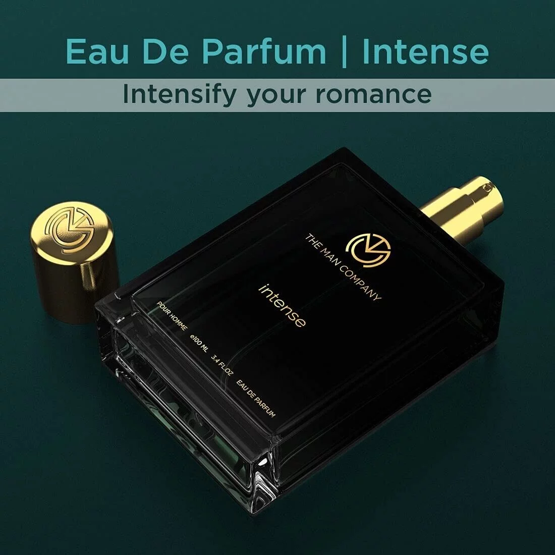 The Man Company Intense Perfume for Men 100 ML long lasting EDP fragrance