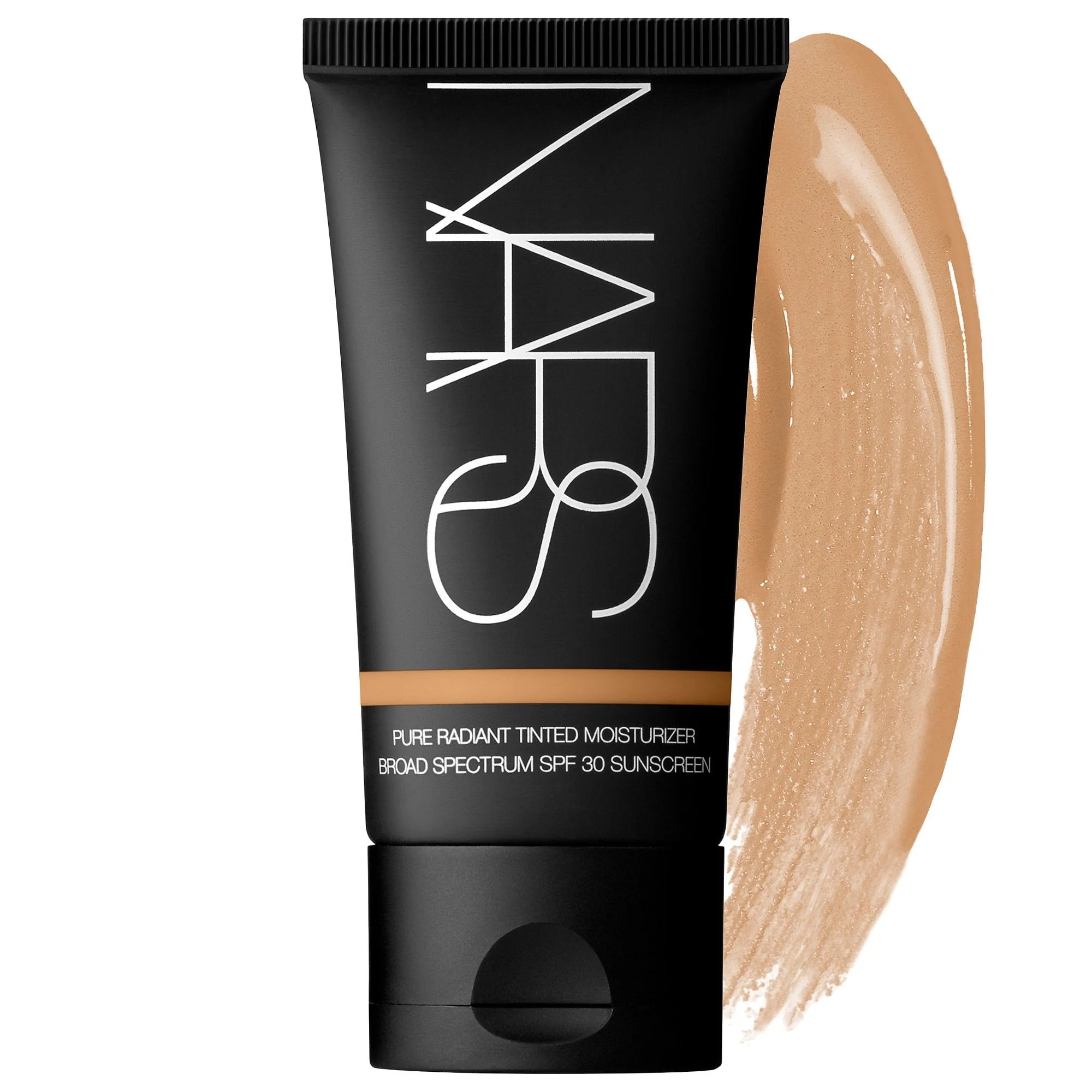 NARS Pure Radiant Tinted Moisturizer Broad Spectrum SPF 30 - Santiago - MD1 - medium-deep with warm undertones, and a golden tone - 1.9 oz/50 mL