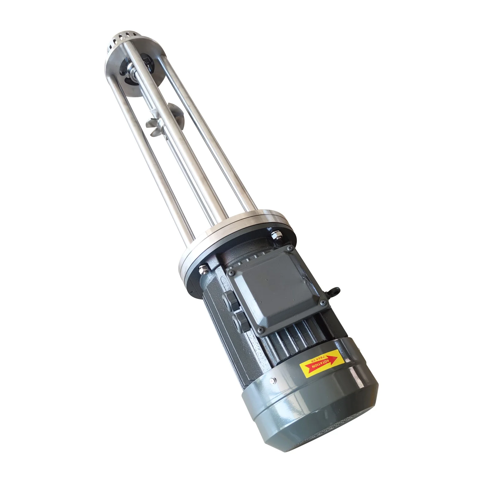 INTSUPERMAI High Shear Homogenizer Mixer Emulsifying Machine Stainless Steel 220V 4KW