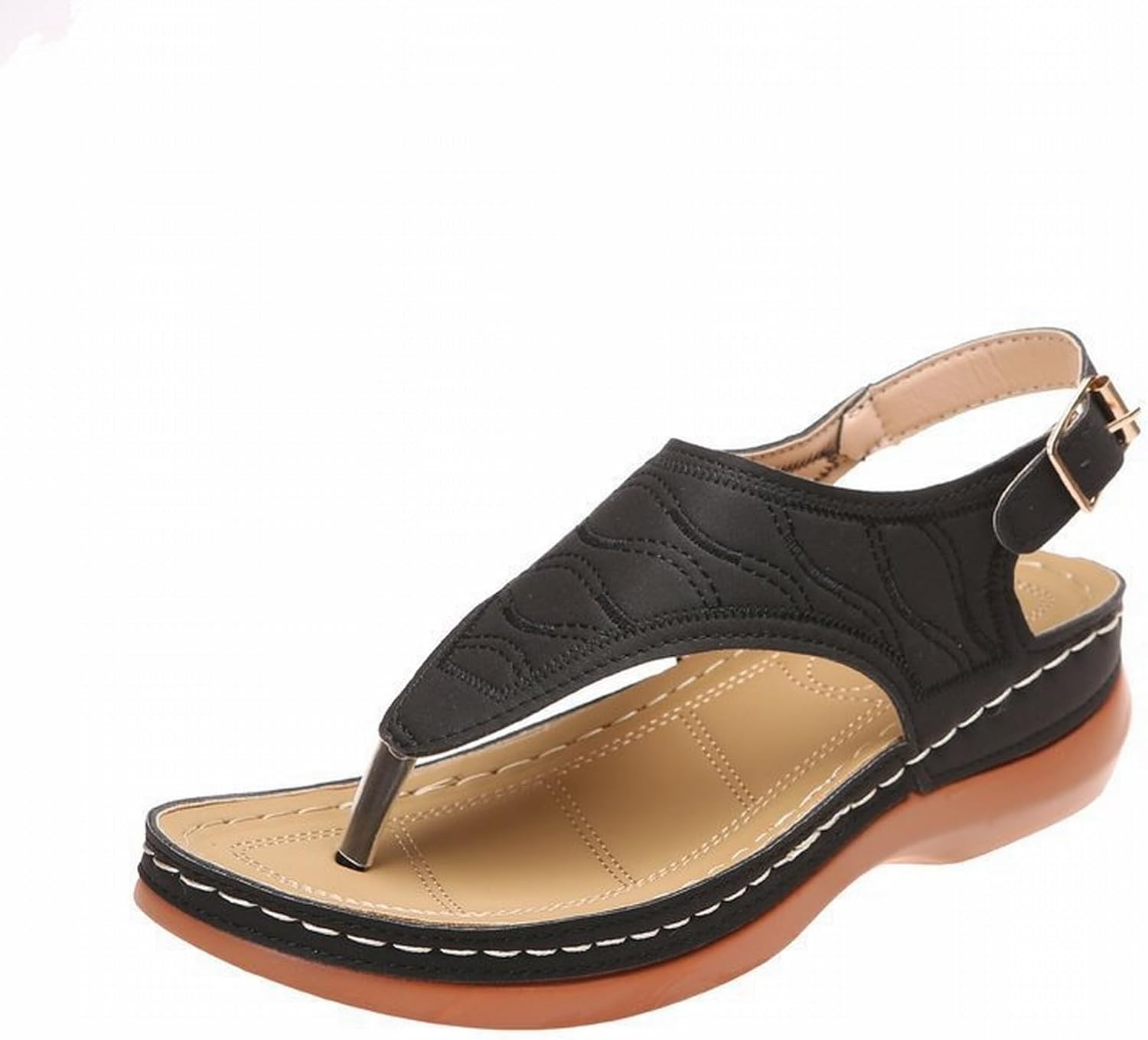 Orthopedic Sandals for Women Arch Support 2024 Plus Size Casual Summer Shoes Flip Flops Comfy Lightweight Breathable Sandals