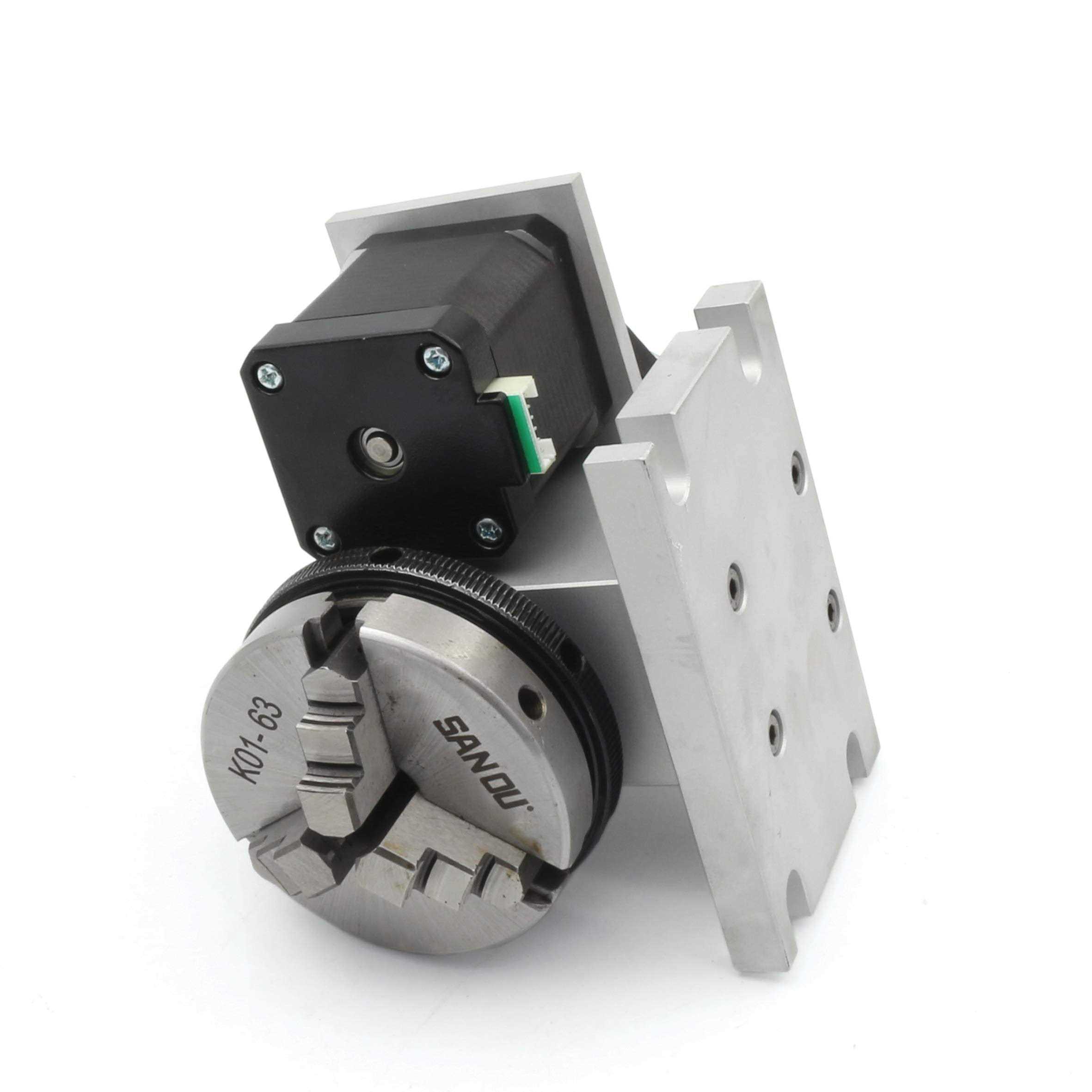 CNCTOPBAOS Cnc Milling Machine Rotational Axis Cnc Router Rotary Table Rotary a Axis 4th Axis