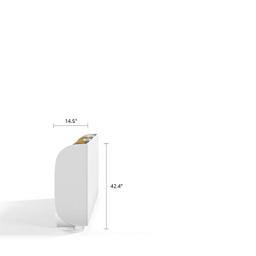 Simple Twin/Twin XL Murphy Wall Bed (Light Wood)