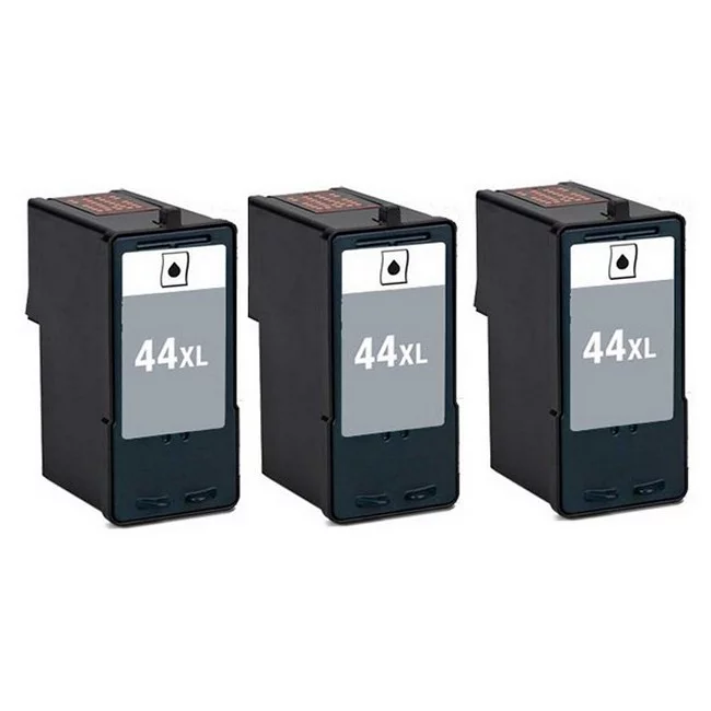 PrinterDash Replacement for Lexmark X4850/X4950/X4975/X6570/X7550/X9570/X9575/Z1520 Black High Yield Inkjet (3/PK-540 Page Yield) (NO. 44XL) (18Y0439_3PK)