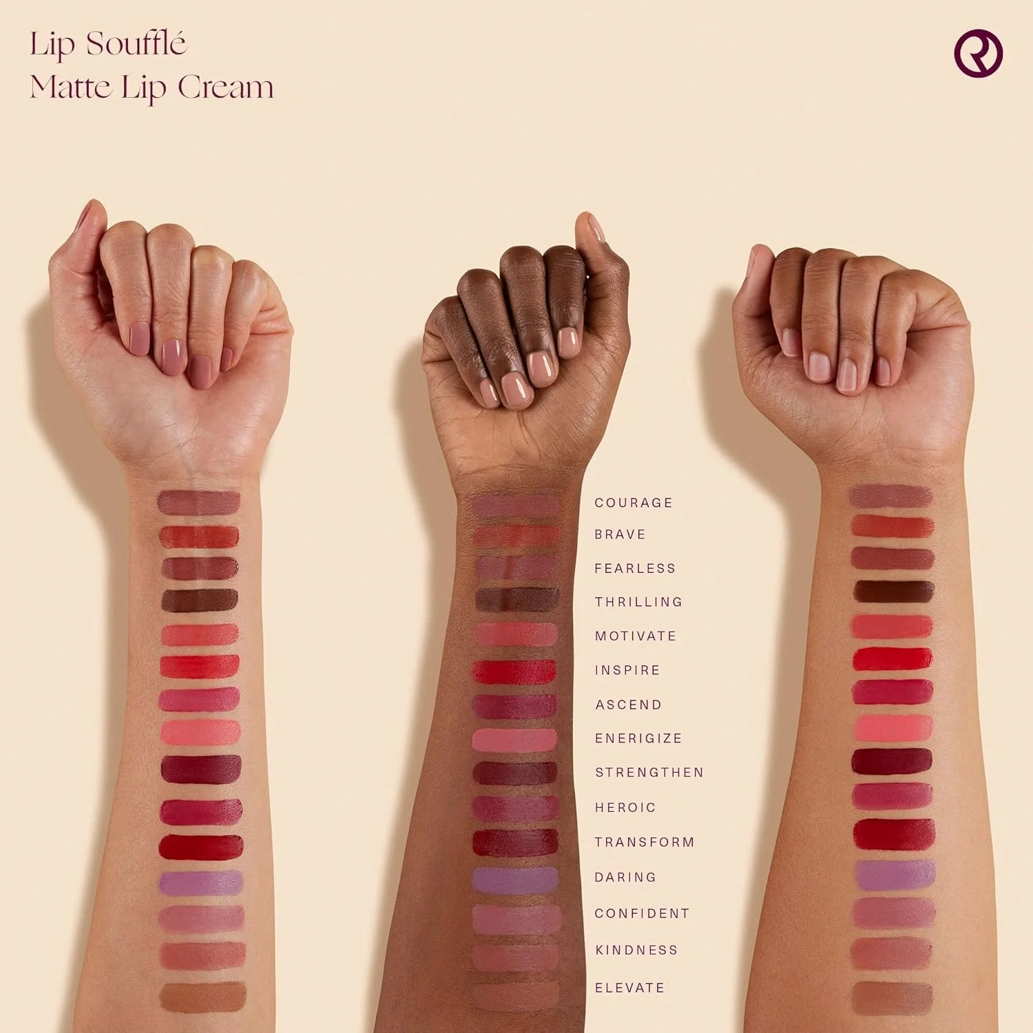 Rare Beauty Lip Souffle Matte Lip Cream (Courage)