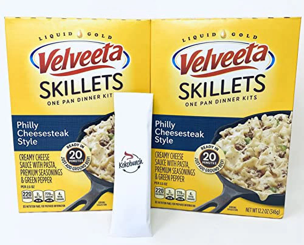 Velveeta Skillets Philly Cheesesteak With Kokobunch Kit 2 PACK