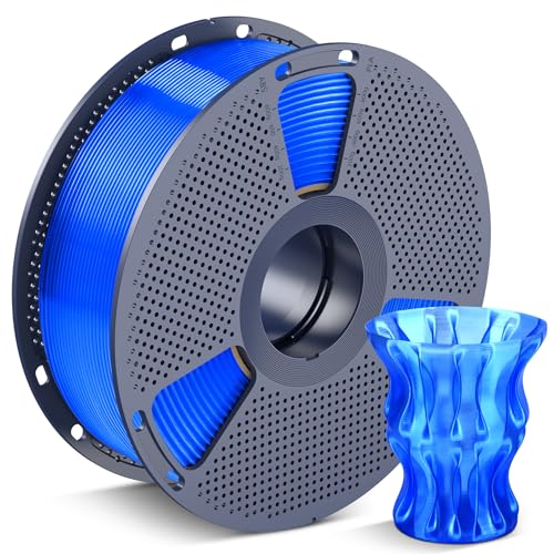 SUNLU 4kg PLA 3D Printer Filament Bundle, Neatly Wound PLA Filament 1.75mm ±0.02mm, Individually Vacuum Packed, 4kg in Total, 1kg per Spool, 4 Pack, 4000g, 4Black