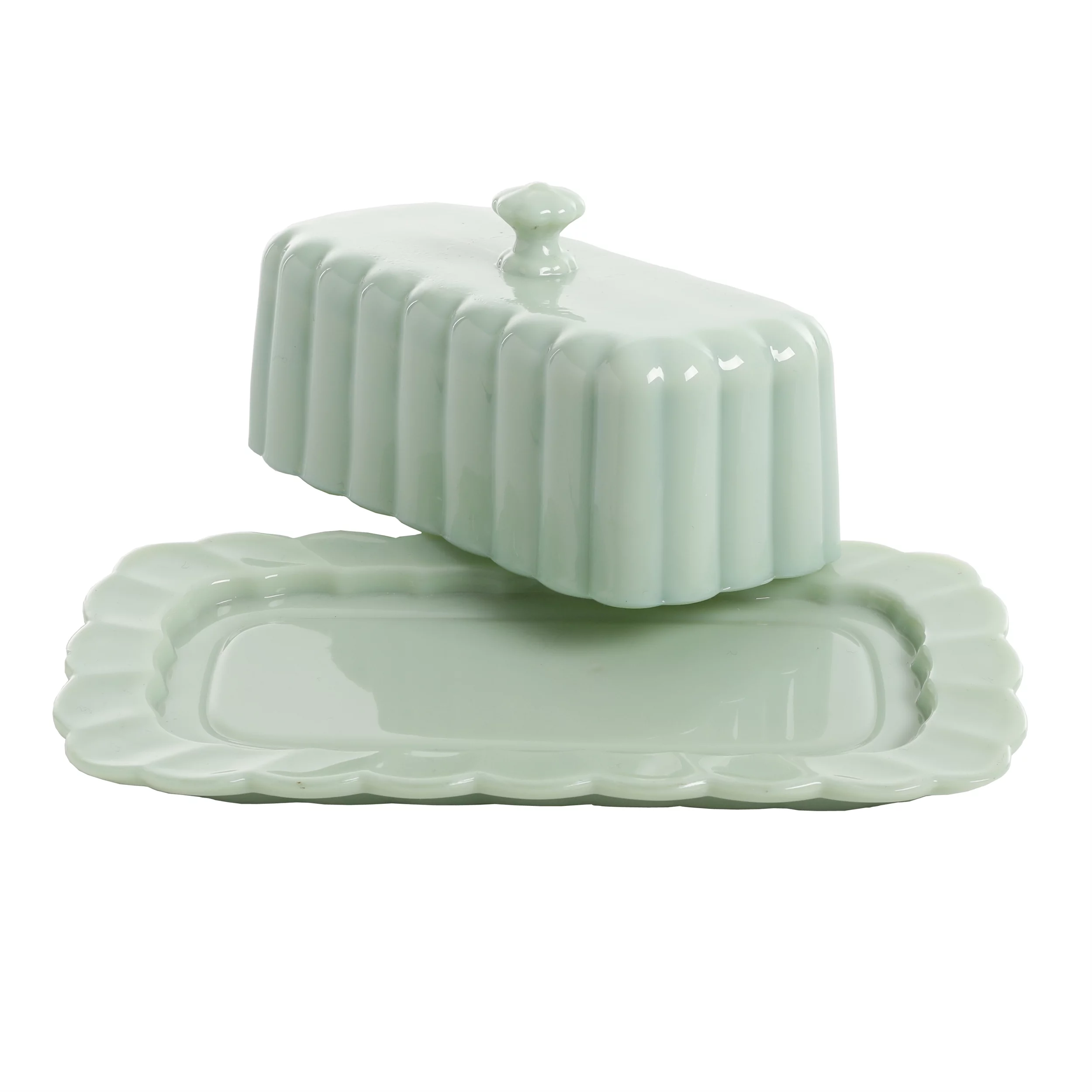 The Pioneer Woman Timeless Beauty Glass 3-Piece Sugar Bowl, Creamer & Butter Dish Set