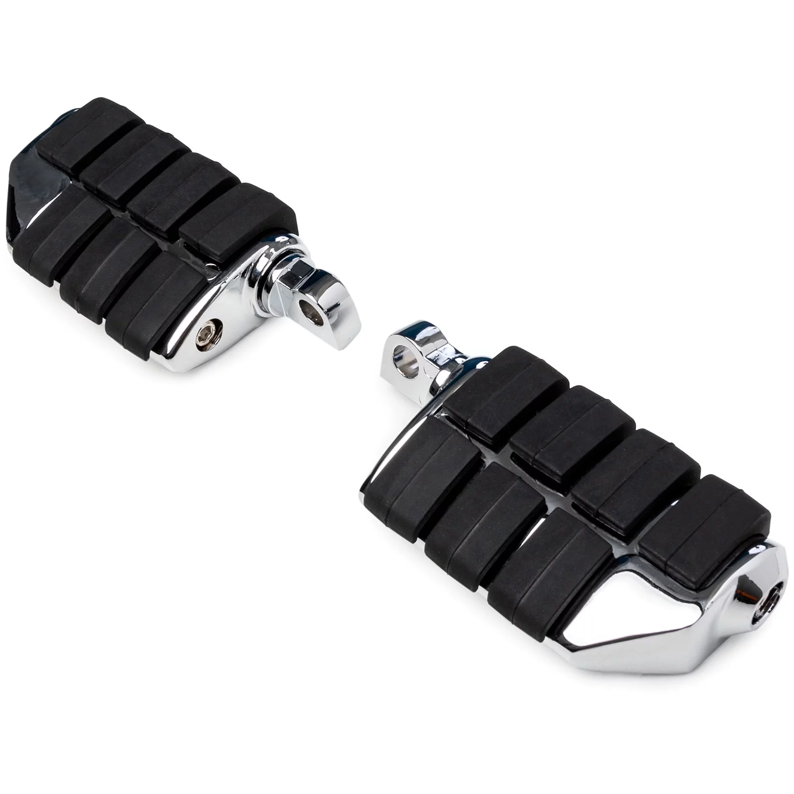 Krator 2x Dually Style Foot Pegs (Left & Right) Compatible with 1998-2006 Harley Davidson Road King Classic EFI FLHRCI