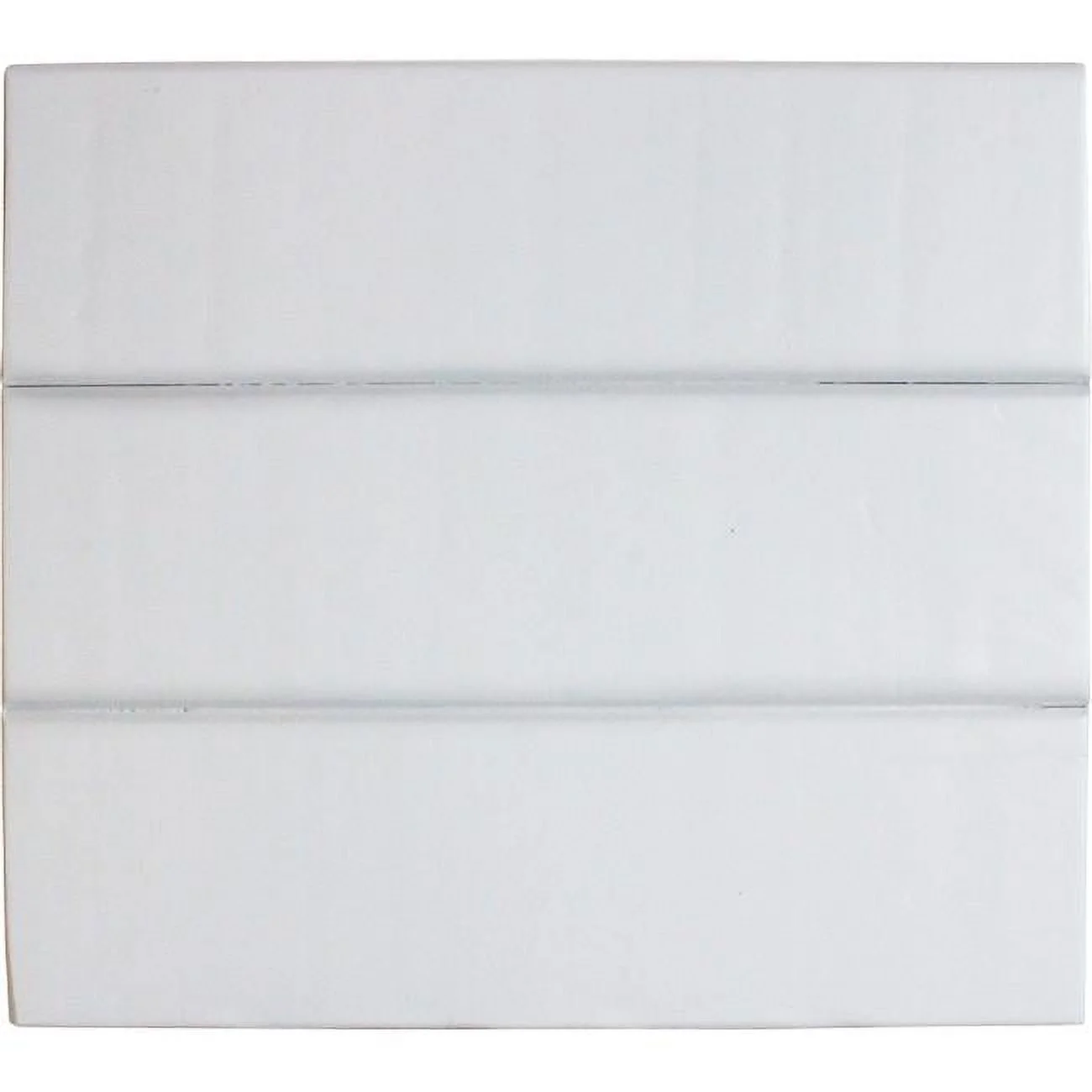 American Heartland 32744WH Rustic Curve Corner Shutter TV Stand in Bright White