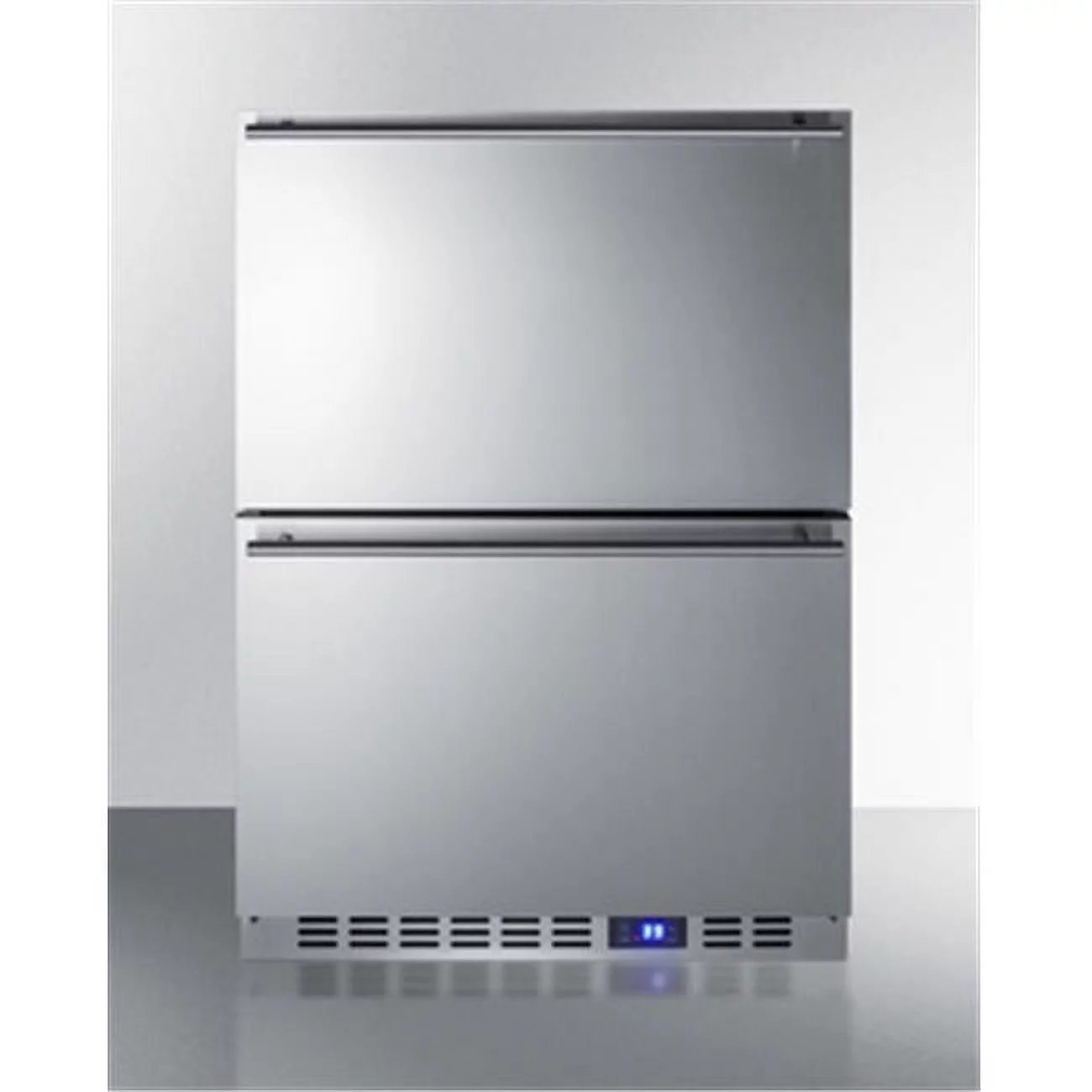 Summit Appliance  Outdoor Drawer Refrigerator for Built-In Residential or Commercial Use, Stainless Steel