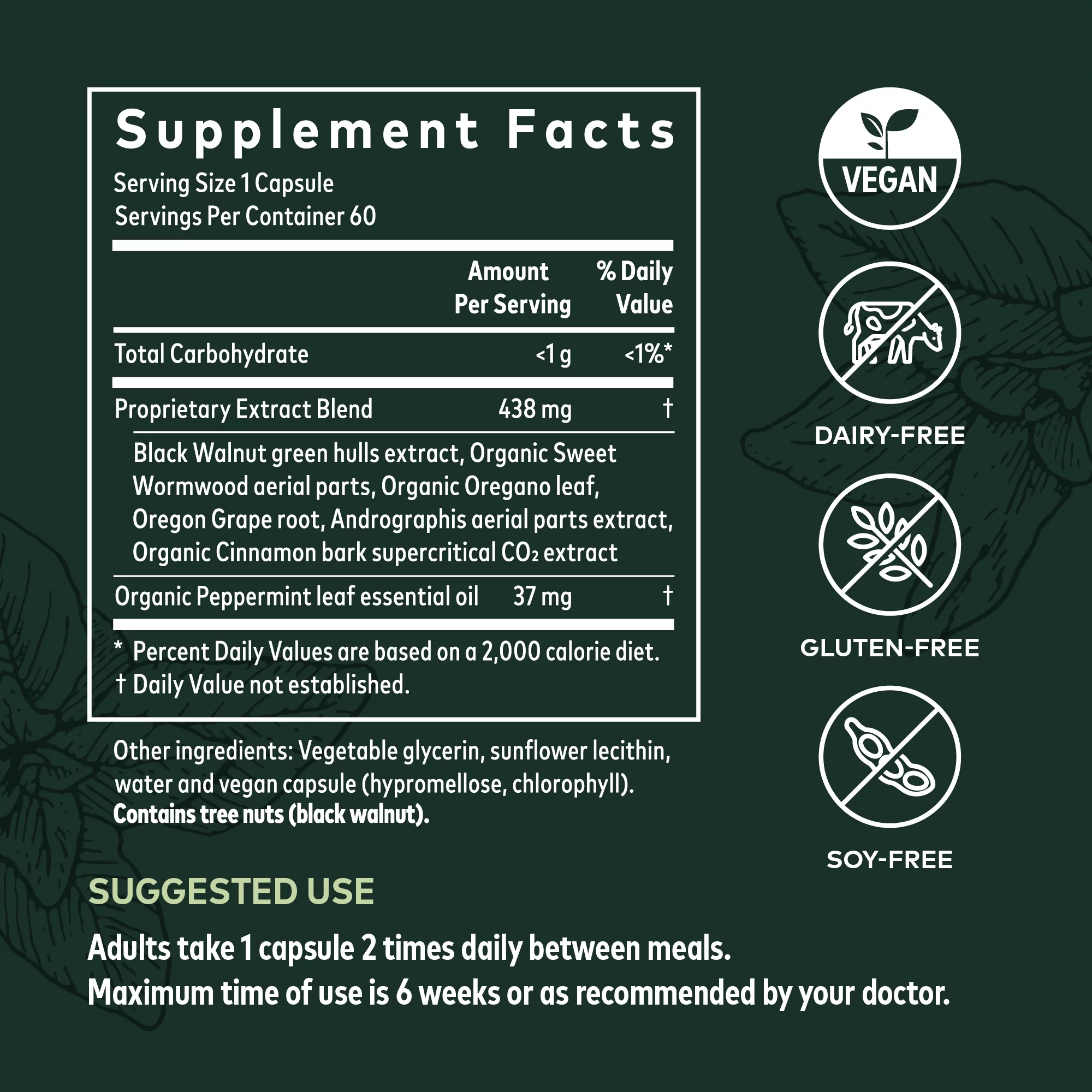 Gaia Herbs Microbiome Cleanse 60 Vegan Caps