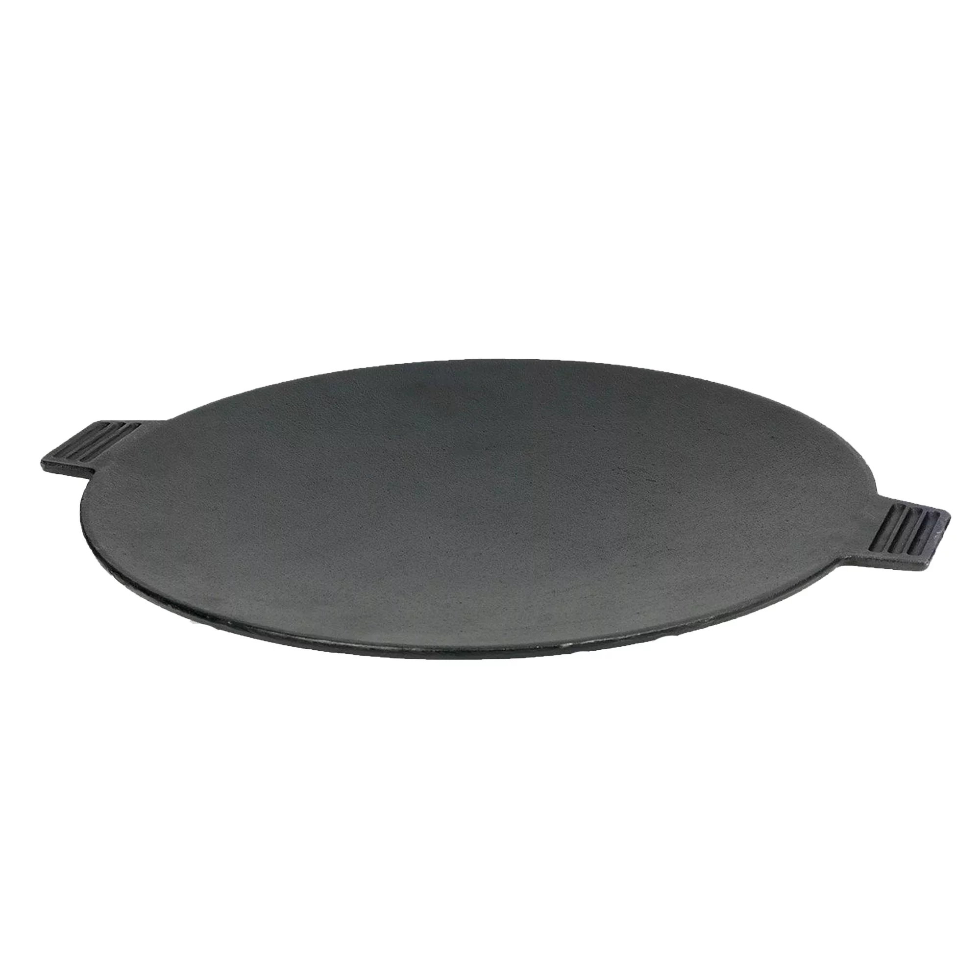 Bayou Classic 7488 Cast Iron Campers Discada Features Detachable Legs 17-in Diameter Cook-Top Perfect For Cooking Pancakes Bacon Hashbrowns or A Rustic Creole Breakfast