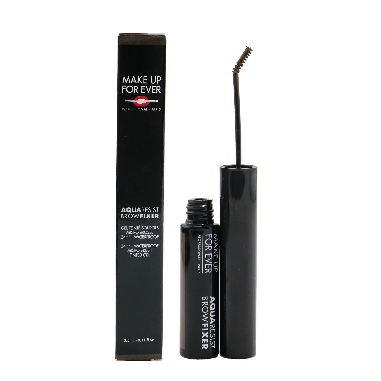 Make Up For Ever Aqua Resist Brow Fixer 24H Waterproof Micro Brush Tinted Gel - # 20 Deep Blonde  3.5ml/0.11oz