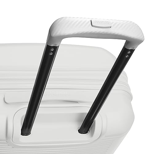 American Tourister Stratum 2.0 Expandable Hardside Luggage with Spinner Wheels, Purple Haze, Carry-on