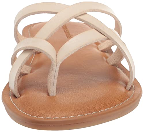 Amazon Essentials Women's Strappy Slide Flat Sandal