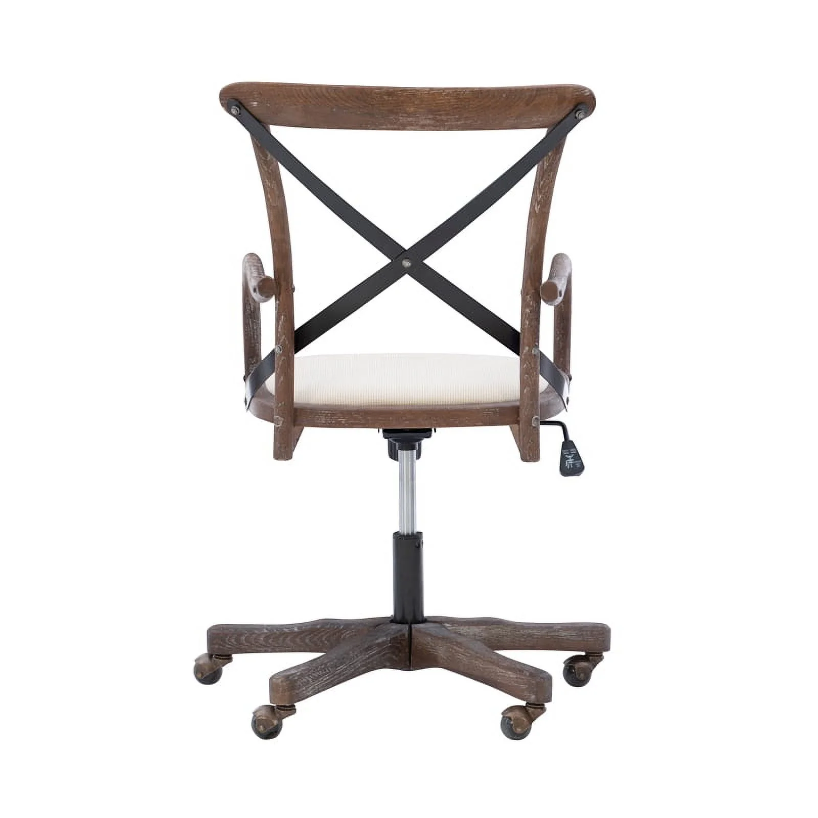 UrbanPro Transitional Wood Office Chair in Brown