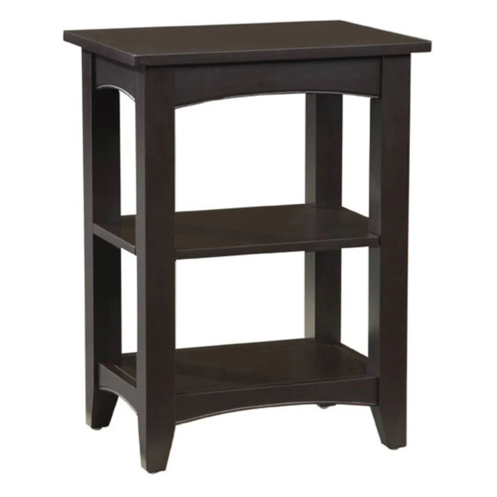 Alaterre Shaker Cottage 2-Shelf End Table
