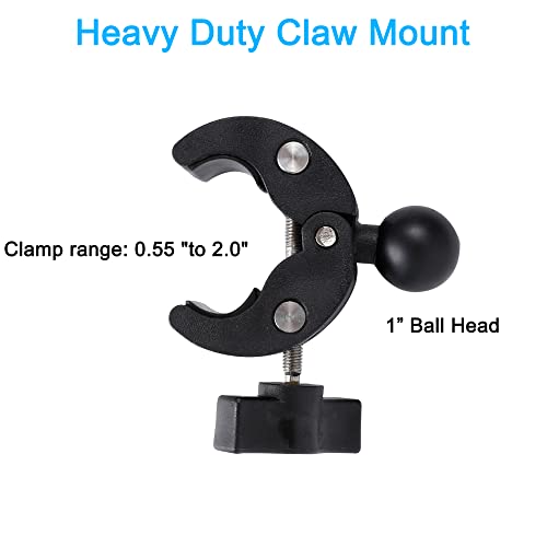PellKing Motorcycle Bike Handlebar Clamp Mount and 61