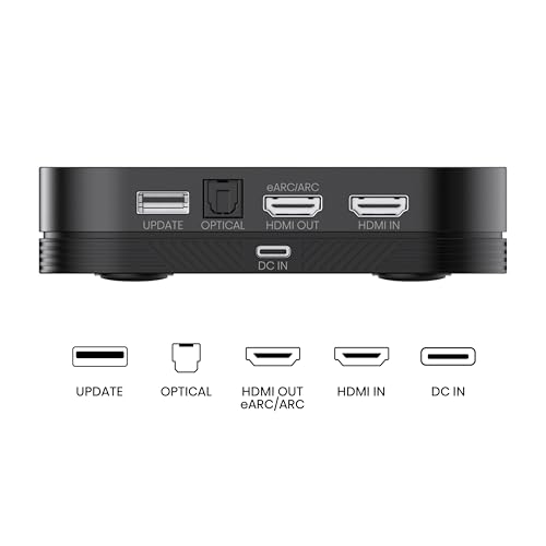 Hisense HT Saturn 4.1.2Ch Sound Bar with Wireless Subwoofer, Dolby Atmos, DTS:X, Bluetooth 5.3, EzPlay, 4K HDMI Pass Through, Roku TV Ready, HDMI/AUX/ARC/Optical/USB, 5 EQ Modes, Hi Concerto