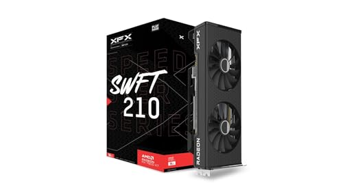 XFX Speedster SWFT319 AMD Radeon RX 6800 Gaming Graphics Card with 16GB GDDR6, AMD RDNA 2 RX-68XLAQBD9