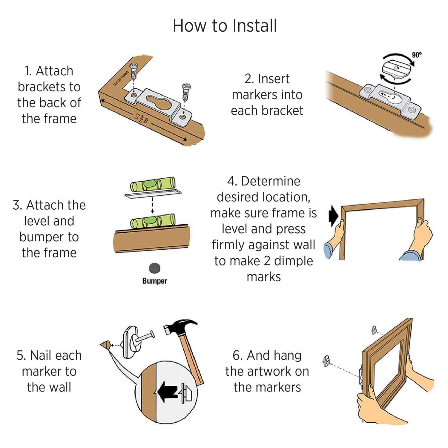 Fletcher Picture Perfect No-Wire Hanging System
