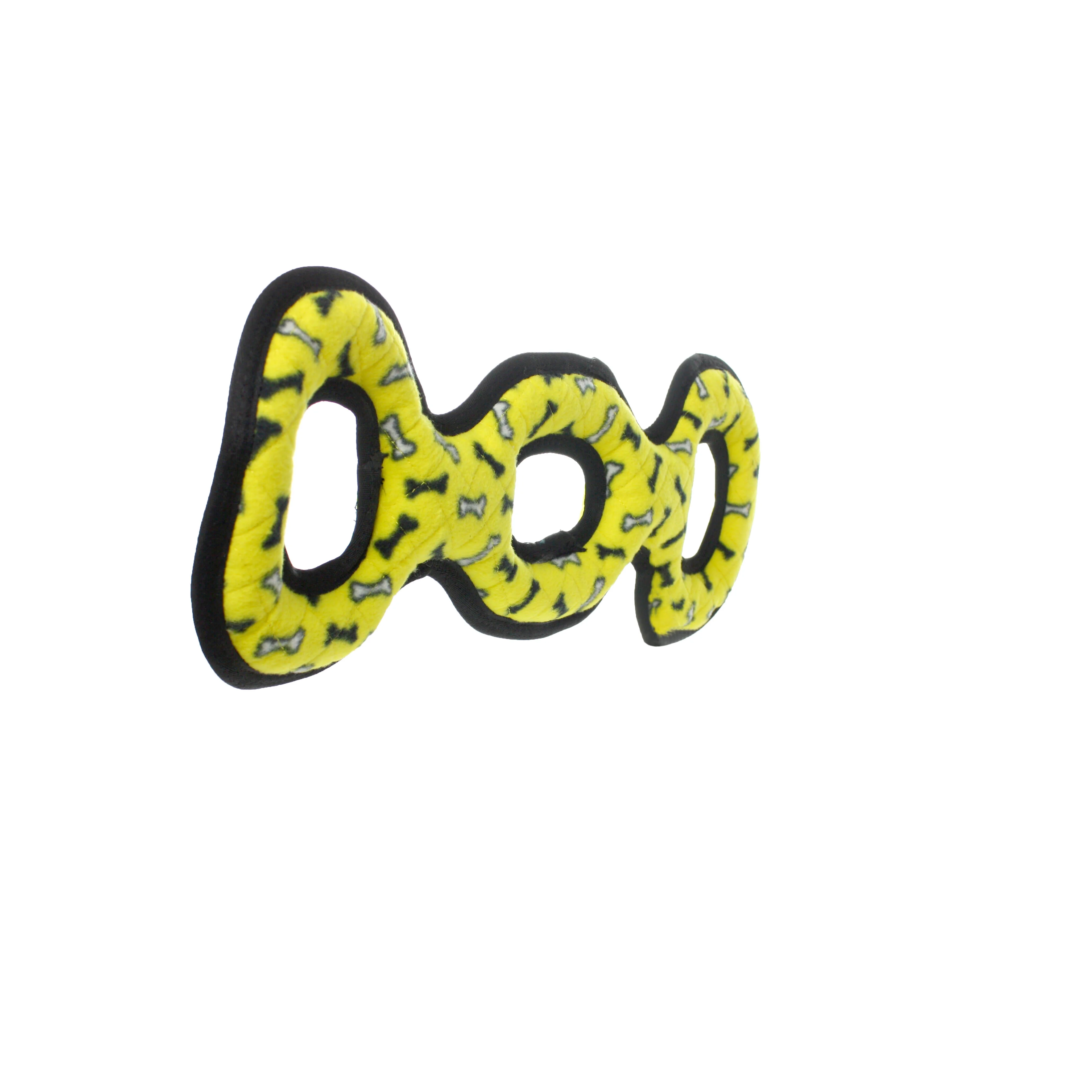 Tuffy Ultimate 3WayTug Yellow Bone