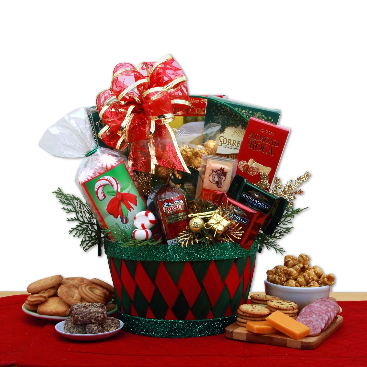 An Elegant Affair Cookies and Sweets Christmas Gift Basket