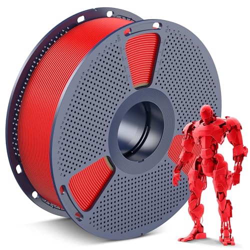 SUNLU 4kg PLA 3D Printer Filament Bundle, Neatly Wound PLA Filament 1.75mm ±0.02mm, Individually Vacuum Packed, 4kg in Total, 1kg per Spool, 4 Pack, 4000g, 4Black