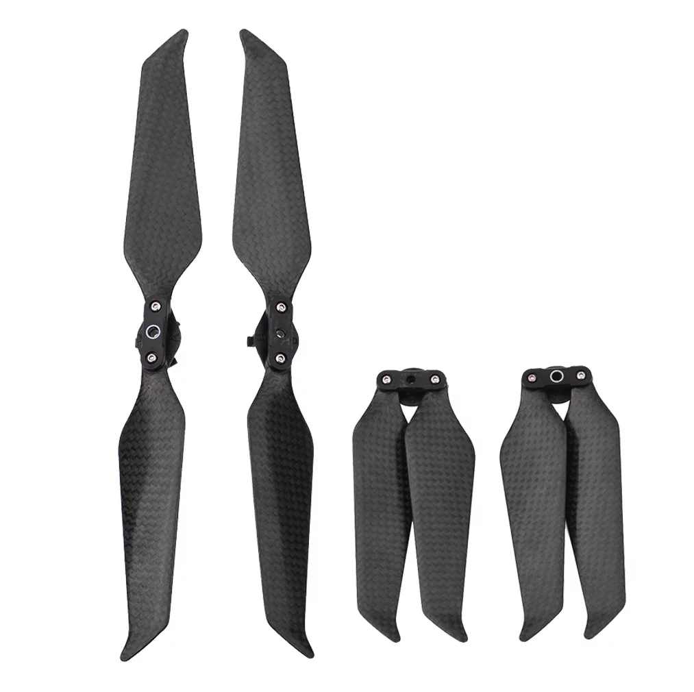 4* Drone Propellers, 8743 Carbon Fiber Propellers, Noise-reduction Propeller Blades For DJI Mavic 2 Pro Zoom