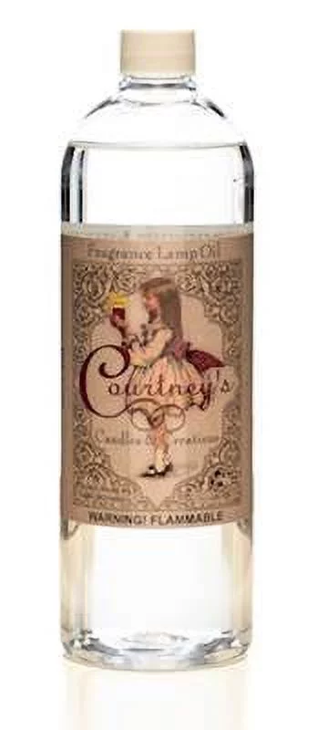 LITER - 33.5 oz Courtneys Fragrance Lamp Oils - CINNAMON APPLE