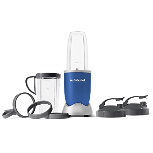 NutriBullet NB9-1301B Pro 13 Pcs Cobalt Blue, 900W Food Blender