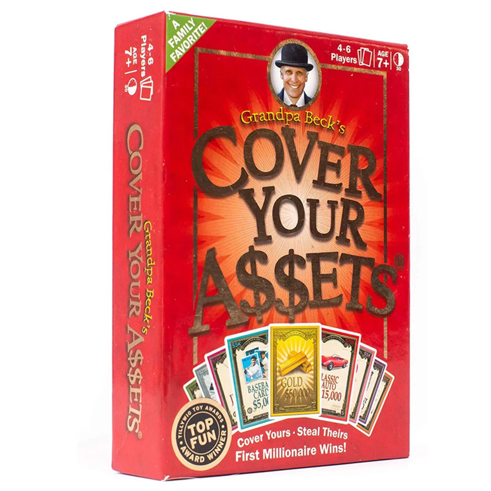 Grandpa Becks Cover Your Assets Card Game Fun Family-Friendly Set Collecting Toy