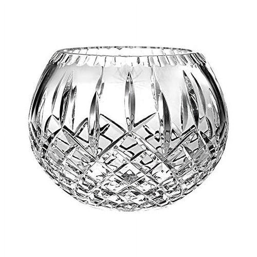 Handmade Crystal  Rose Bowl  6