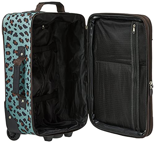 Rockland Fashion Expandable Softside Upright Luggage Set, Charcoal, 2-Piece (14/19)