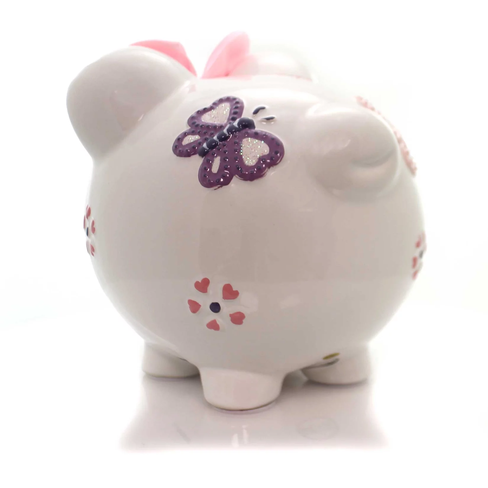 Child To Cherish - Large Piggy Bank - Butterfly
