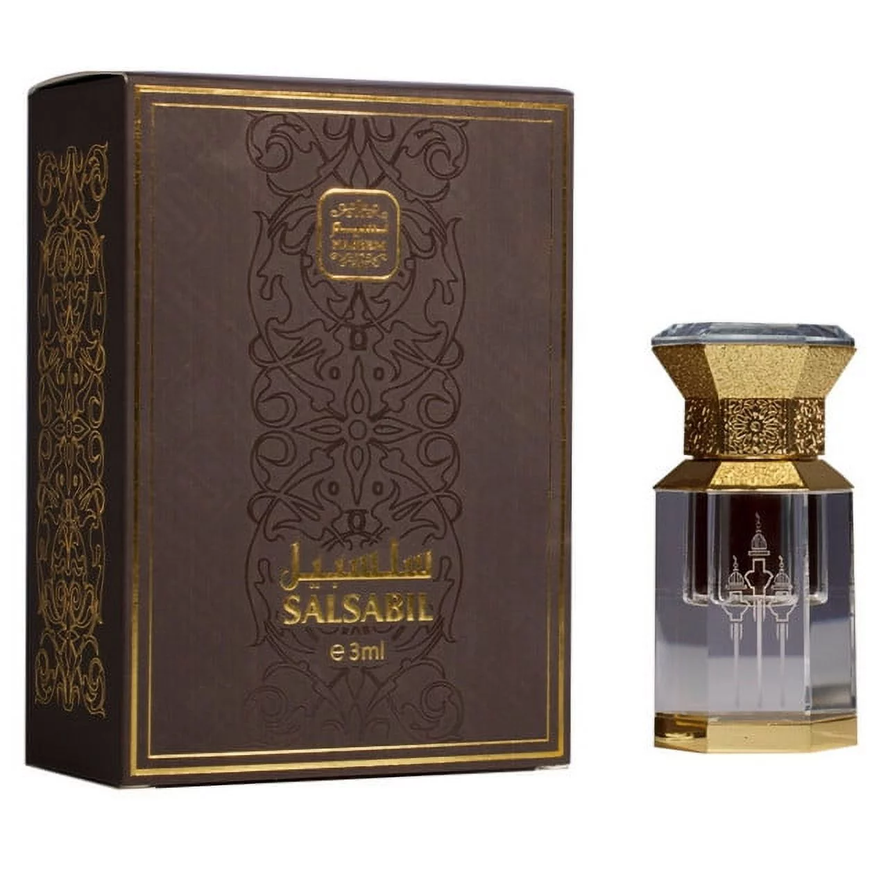 Salsabil Dahn Al Oud Oil Long Lasting Oudy Perfume for Men & Women by Naseem