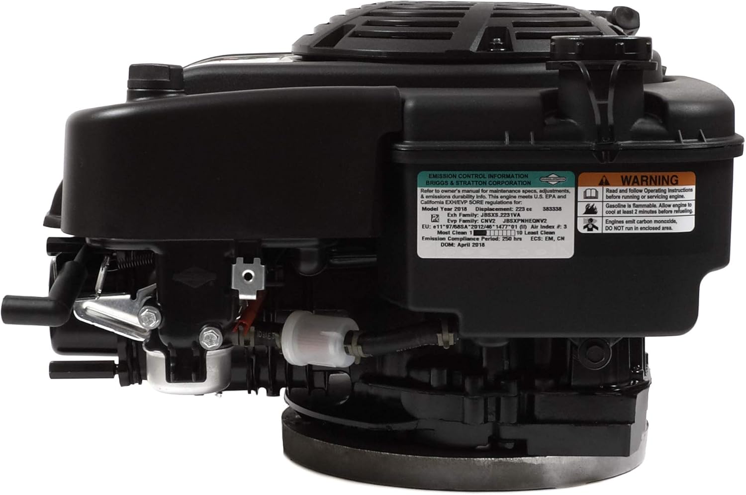 Briggs & Stratton 14D932-0115-F1 223cc Gas Vertical Shaft Engine