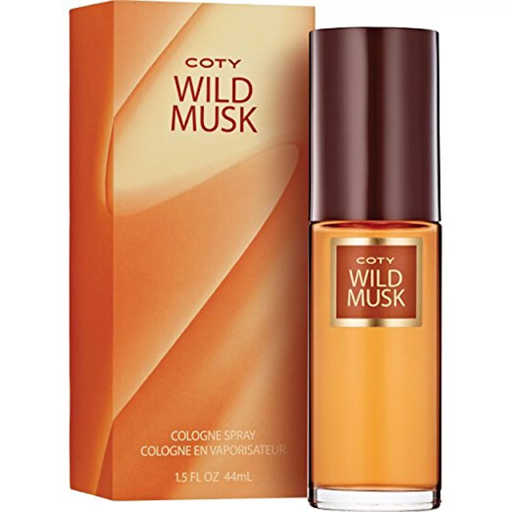 Pack of (6) Coty Wild Musk By Coty For Women. Cologne Spray 1.5-Ounces