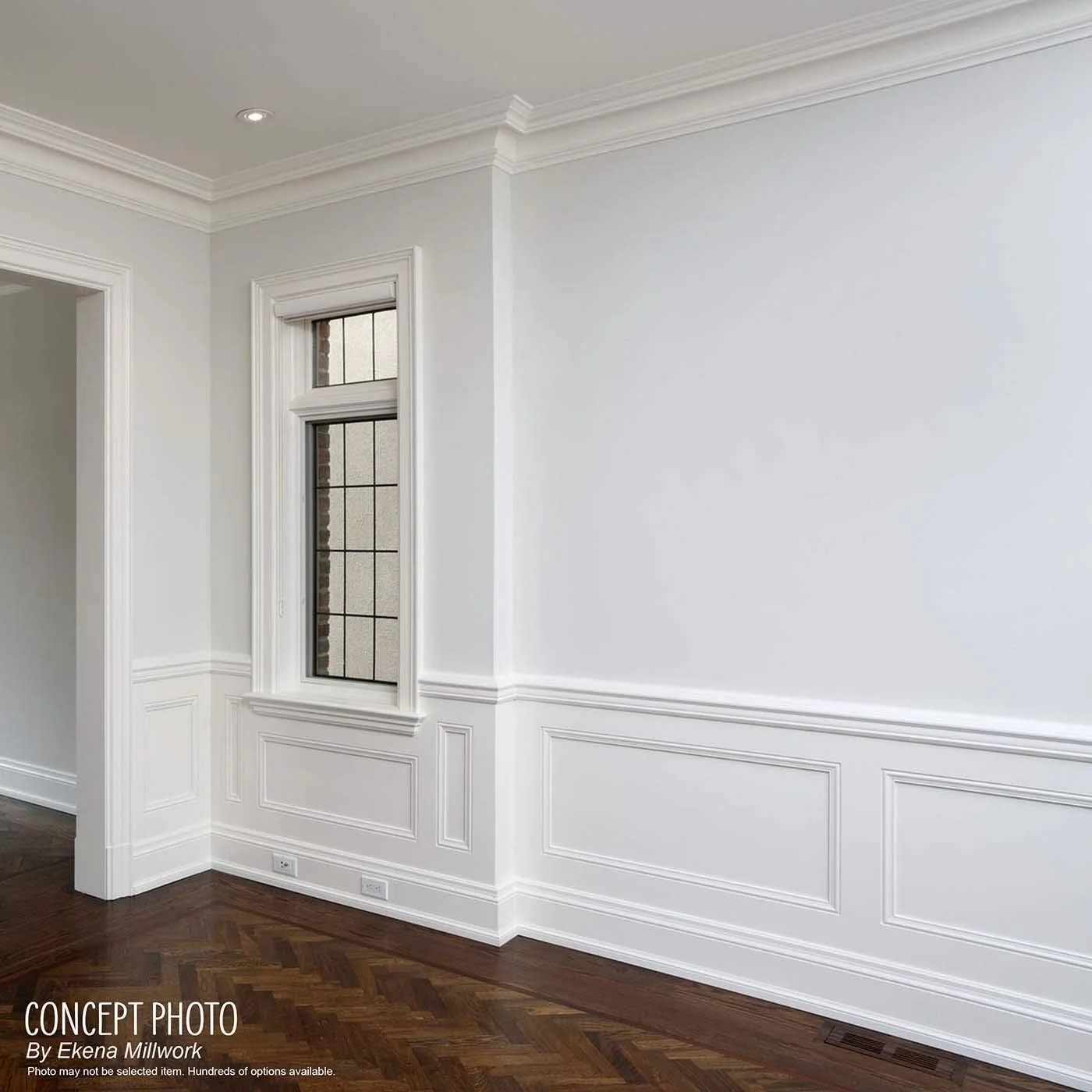 PML02X01CP Capistrano Panel Moulding Panel Moulding, 2 3/8