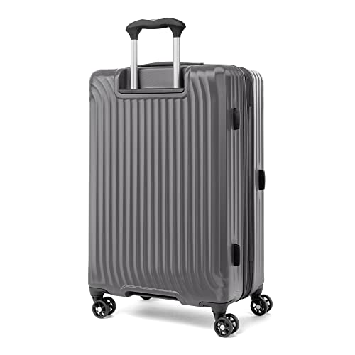 Travelpro Maxlite Air Hardside Expandable Carry on Luggage, 8 Spinner Wheels, Lightweight Hard Shell Polycarbonate Suitcase, Shadow Grey, Carry On 21-Inch
