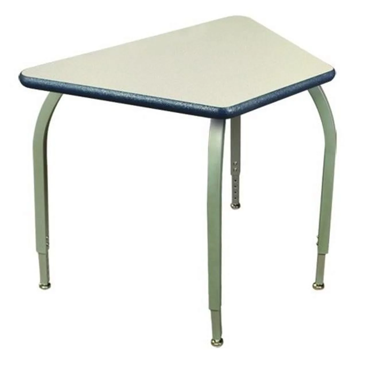 Elo Furniture Series  Elo 24 x 33 Connect 8 desk - Black Beveled Lotz Armor Edge - Fusion Maple Laminate Top