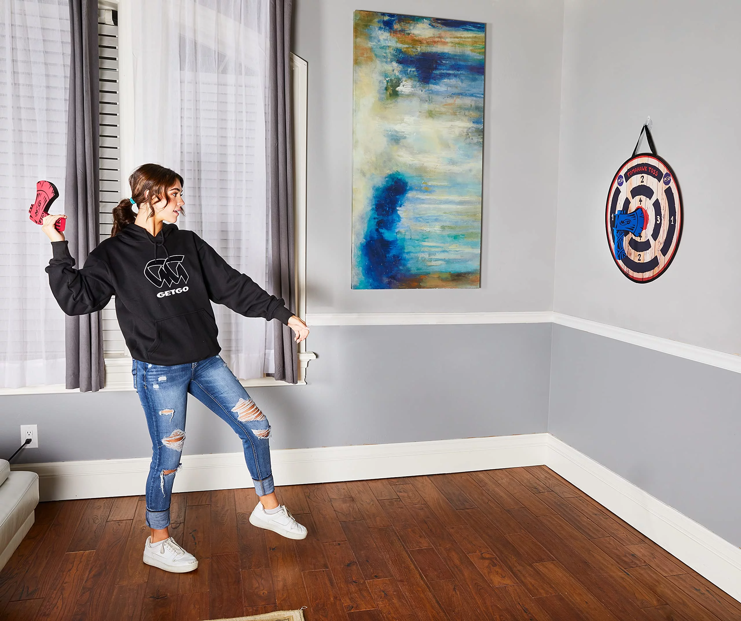 NSG Foam Axe Throwing Game Set