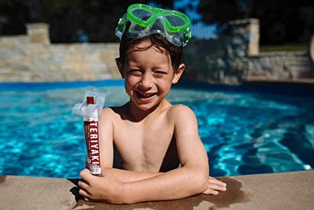 Firecreek Teriyaki Hickory Smoked Beef Jerky Meat Stick, All Natural, Keto, Paleo, Low Carb, Msg Free, Soy Free, Gluten Free, Quantity 20