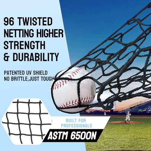 9 Hole Pitching Net with Pitching Target Pockets Portable Baseball Net Adjustable Pitcher Training Equipment with Throwing Target Carry Bag and Strike Zone, Great for All Skill Levels